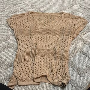 Women's Tan Sweater